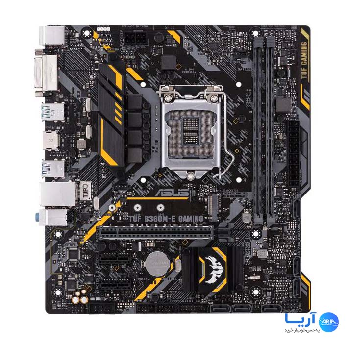 قیمت و خرید مادربرد گیمینگ ایسوس TUF B360M-E GAMING | فروشگاه آریا